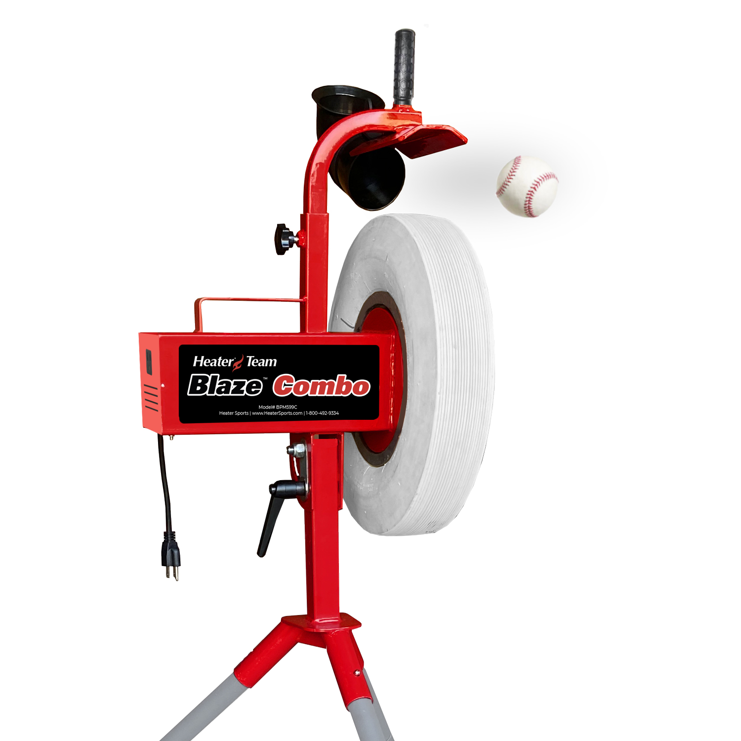Heater Sports pitching and fielding machines